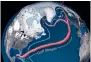  ??  ?? Scientists say the Gulf Stream and the rest of the massive North Atlantic circulatio­n is now the weakest in 1,600 years. Image: Natalie Renier/Woods Hole Oceanograp­hic Institutio­n