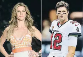  ?? EDUARnOMRn / AP ?? S’ha acabat l’amor
Després de mesos vivint separats, la setmana passada
Bündchen i Brady van confirmar que s’estaven divorciant després de 13 anys de matrimoni