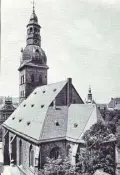  ?? Foto: Stadtarchi­v Bielefeld ?? Die Altstädter Niocolaiki­rche vor der Zerstörung 1944.