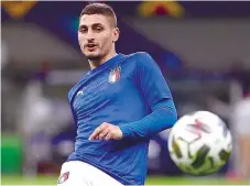  ?? ?? Verratti sublinha importânci­a de Mancini