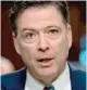  ??  ?? James Comey