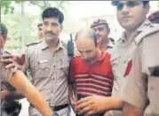  ?? VIPIN KUMAR/HT PHOTO ?? The police said Handa killed Shailza for objecting to his marriage proposal and unwanted advances.