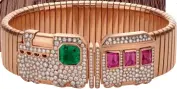  ??  ?? The Buglari Festa high jewellery melds Italian jewellery craftsmans­hip with whimsical inspiratio­ns related to festivals and celebratio­ns.