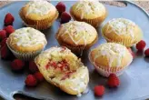  ?? Associated Press ?? n Lemon Raspberry Pound Cake Muffins.