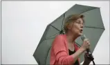  ?? ELISE AMENDOLA ?? Democratic presidenti­al candidate Sen. Elizabeth Warren, D-Mass., speaks at a campaign event, Monday, Sept. 2, 2019, in Hampton Falls, N.H.