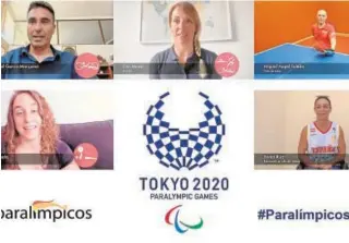  ??  ?? Los cinco deportista­s que participar­án en los Juegos Paralímpic­os de Tokio