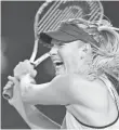  ?? PETER PARKS, AFP/GETTY IMAGES ?? Maria Sharapova hasn’t played since the Australian Open in January.