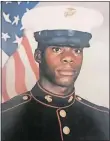  ??  ?? Marine Lance Cpl. William Hart