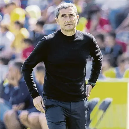  ?? FOTO: EFE ?? Ernesto Valverde El entrenador del Athletic, ayer en el Estadio de Gran Canaria