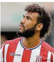  ?? FOTO: HUMPHREYS/DPA ?? Ex-Bundesliga-Profi Eric Maxim Choupo-Moting stürmt jetzt für Paris St. Germain.