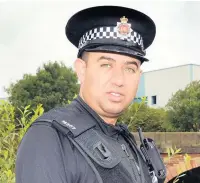  ??  ?? ●●PC Mohammed Nadeem has been nominated for a national bravery award following his river rescue