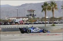  ?? PHOTO BY CHRIS JONES ?? The Thermal Club and Agua Caliente Casinos have partnered to host the NTT Indycar Series on today through Sunday at The Thermal Club just outside Palm Springs.