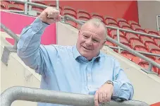  ?? ?? LOOK WHO'S BACK: The return of Steve Evans had the desired effect for Rotherham United in the draw with Birmingham City.