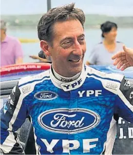  ?? (LA VOZ) ?? Federico Villagra. Hombre del deporte motor, a los 51 años es el máximo ganador del Campeonato Argentino de Rally con 19 títulos.