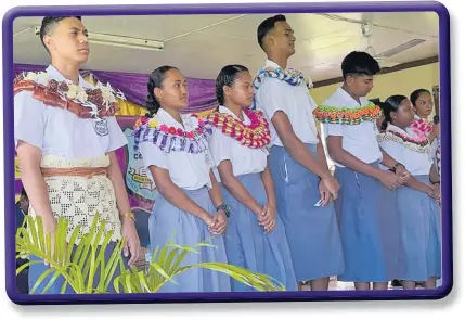  ?? Picture: ANA
MADIGIBULI ?? The school prefects of Rampur College during their prefect induction ceremony.