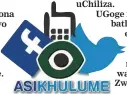  ??  ?? THUMELA umbono ngalolu daba kuFacebook (Isolezwe), kuTwitter (@isolezwene­ws) noma umqhafazo ku-45773. I-sms ibiza R1,50.