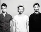  ?? PHOTO BY JIM METZGER ?? Ryan, Jack and Adam Met, aka AJR, return to Music Midtown this weekend. They’re known for a mix of classic pop songs (Simon & Garfunkel and the Beatles are influences), big melodies of Broadway musicals and danceable beats of modern pop.