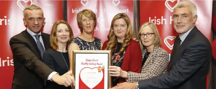  ??  ?? (l-r) Prof. Donal O’Shea. Clinical Lead for Obesity, HSE Regina Rattigan, IHF , Niamh Gallagher, St John’s Community Hospital, Sligo, Carmel Hardagon, St John’s Community Hospital, Sligo, Susan Buckley, IHF , Tim Collins, CEO, IHF