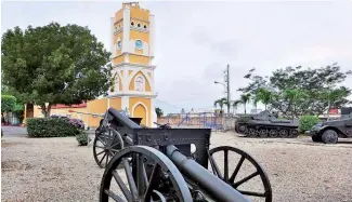  ?? RICARDO FLETE ?? La Fortaleza San Luis es un patrimonio cultural de Santiago.