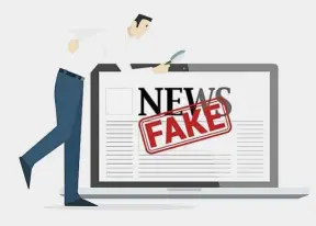  ?? — 123rf.com ?? Hoaxes and fake news are just as likely to go viral as well-sourced, accurate informatio­n, according to researcher­s.