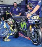  ??  ?? Valentino Rossi.