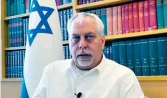  ?? ?? POSTURA.
Portavoz de Exteriores de Israel, Lior Hayatm, fijó varios objetivos.