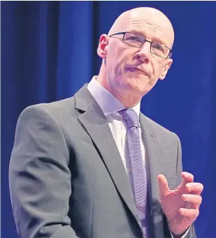  ?? Picture: PA ?? John Swinney: emails show concern had been raised.