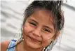  ?? Courtesy photo ?? Briana, 4, of El Salvador, was taken from her father in March.