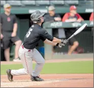  ?? NWA Democrat-Gazette/ANDY SHUPE ?? Arkansas freshman Casey Martin, who was named high school player of the year by the Arkansas Democrat-Gazette at Lonoke, is competing for the starting third-base job.