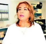  ??  ?? Francisca Blanco Villanueva, dirigente priista en Lerdo.