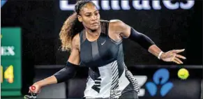  ??  ?? De 36-jarige Amerikaans­e, Serena Williams, zal alleen in het dubbelspel spelen voor de Verenigde Staten. (Foto: Nusport)