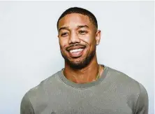  ?? Willy Sanjuan / Associated Press ?? Alexa takes the shape of Sexiest Man Alive Michael B. Jordan.