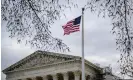  ?? The US supreme court is seen in Washington DC. Photograph: Mandel Ngan/AFP/ Getty Images ??