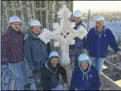  ?? Picture: Canterbury Cathedral ?? Topping out at Canterbury Cathedral