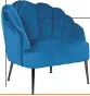  ??  ?? Evelyn accent chair, £289, Cult Living (cultfurnit­ure. com)