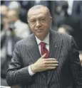  ??  ?? 0 Recep Tayyip Erdogan has been attacked over vote rerun