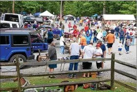  ??  ?? A crowd of car enthusiast­s will fill Boyertown Community Park for the 54th Annual Duryea Day.