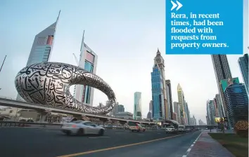  ?? Anas Thacharpad­ikkal/ Gulf News ?? A view of Shaikh Zayed Road in Dubai. Property owners who wish to join OA committees should submit their credential­s through the Dubai REST app.