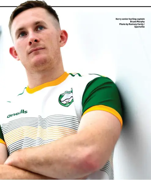  ?? Kerry senior hurling captain Bryan Murphy Photo by Ramsey Cardy / Sportsfile ??