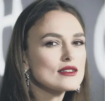  ??  ?? Keira Knightley said she was unable to leave her home for three months at one stage.