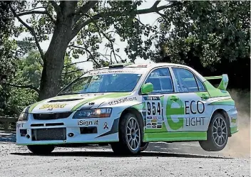  ?? FAST COMPANY/PROSHOTZ. ?? Targa New Zealand rally action hits roads in the Wellington region next month. Moonshine Valley Residents Associatio­n chairman Andrew Hutson