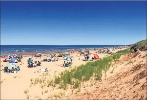  ?? PHOTO SUBMITTED BY TWIN SHORES CAMPING AREA ?? Twin Shores Camping Area is nestled along the North Shore of Prince Edward Island providing campers easy access to a long stretch of beach.