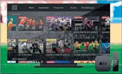  ??  ?? ‘STREAMING’. Una plataforma de retransmis­iones deportivas online.