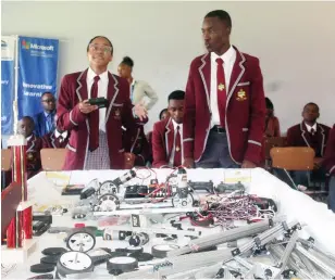  ?? ?? Tynwald High School has emerged as a beacon of inspiratio­n in robotics among educationa­l institutio­ns across the nation