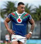  ??  ?? Ken Maumalo pulled out of the Warriors’ campaign in Australia last year to be with his family.