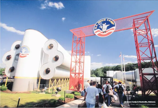  ?? Photo / Jeff Greenberg, Getty Images ?? US Space Camp, in Huntsville, Alabama.