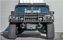  ??  ?? A looming zombie apocalypse was possibly the reason the Hummer H1 was created. After all, no-one actually needed a massive military vehicle for the road.