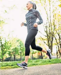  ??  ?? Back in your stride: Prime Minister Boris Johnson, below, is exercising again following his battle against Covid-19