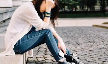  ?? ?? ‘The pressures on children’s mental health services mean that accessing specialist treatment on the NHS is harder than ever before.’ Photograph: Getty