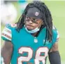  ?? JOHN MCCALL/SOUTH FLORIDA SUN SENTINEL ?? Safety Bobby McCain was released Thursday by the Dolphins.